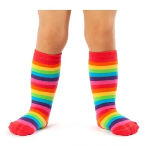 Meia Colorida Infantil Palhaçinha