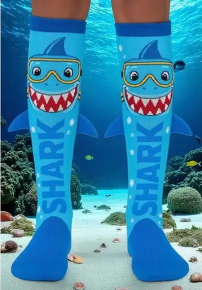 Meia Divertida 3d Cano Infantil Interativa