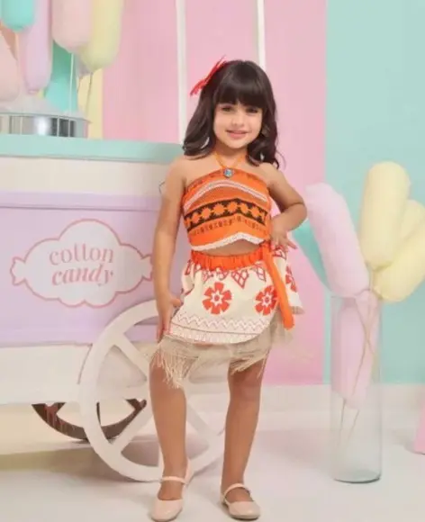 Moana Fantasia Infantil