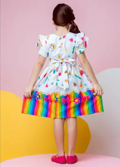 Vestido Formatura Abc Infantil