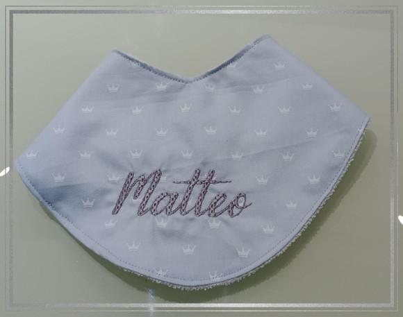 Babador Bandana Personalizado com o Nome