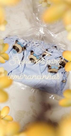 Bag - Saquinho Urso para Lembrancinha