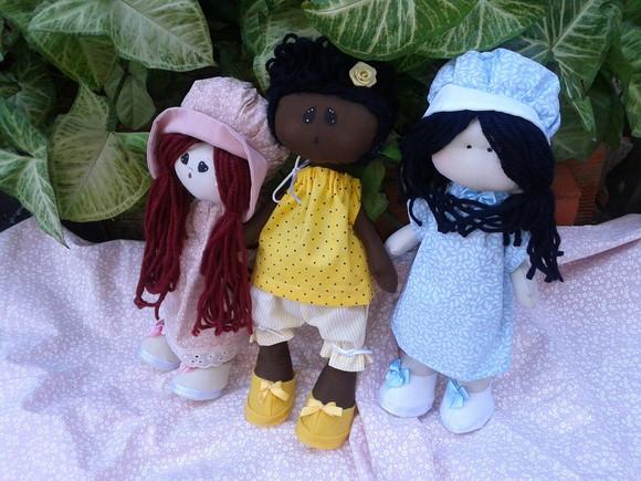 Boneca de Pano (lia, Lara,letícia)