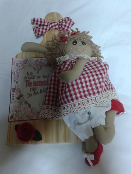 Boneca de Pano (Tábua Decorativa)