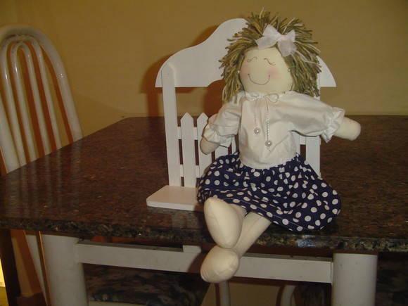 Boneca de Pano Andressa