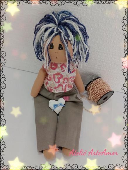Boneca de Pano Sophia Podemos Personalizar o Nome da Criança