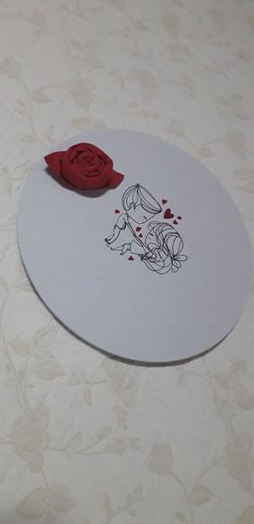 Capa Sousplat Personalizado Dia dos Namorados