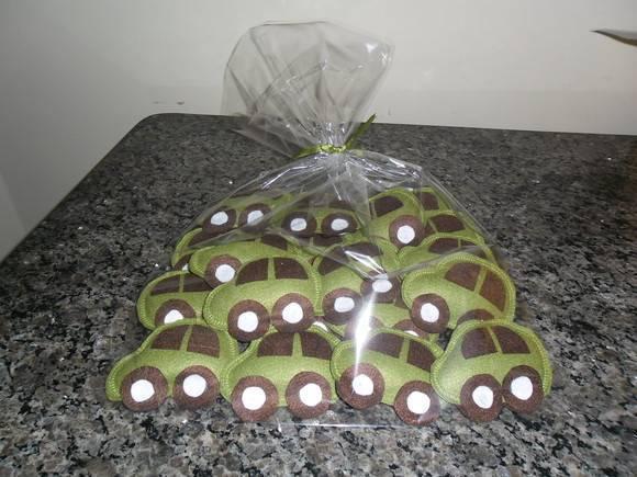 Carrinho em Feltro