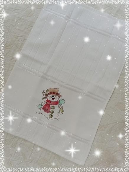 Jogo de Toalha Banho e Rosto Bordada Personalizada