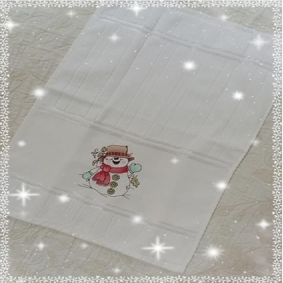 Jogo de Toalha Banho e Rosto Bordada Personalizada