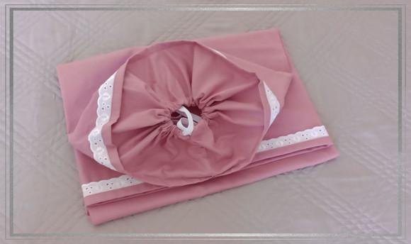 Kit 4 Fronhas e 2 Capas para Rolo Personalizado para Marcela