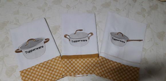 Kit Cozinha- 3 Panos de Copa