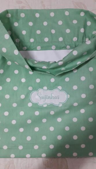 Kit Escolar Sachets - Saquinhos Limpas/sujas