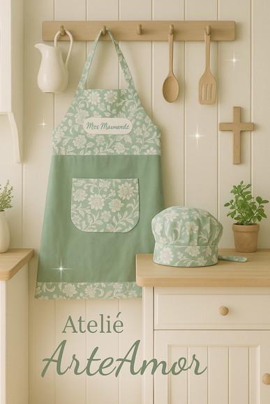 Kit Master Chef Feminino 2 Peças Personalizado