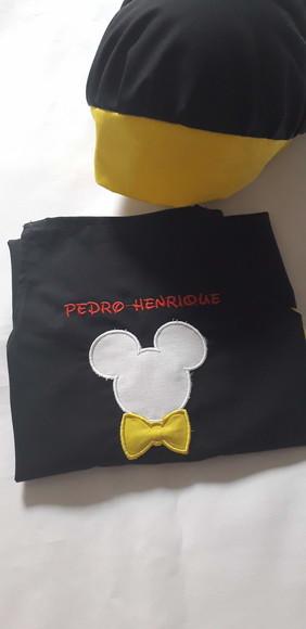 Kit Mini Chefe - Avental/touca Culinária Infantil