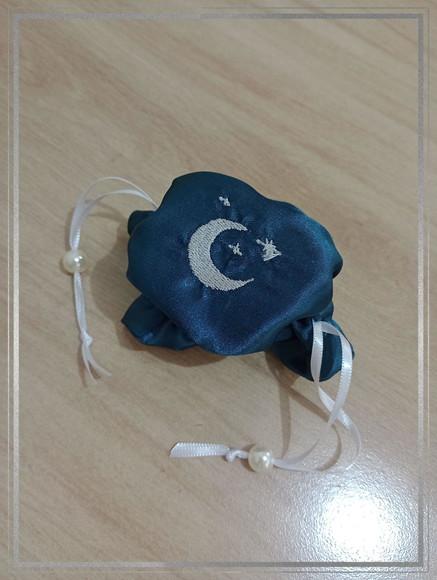 Mini Porta Joias em Cetim Personalizado