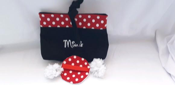 Necessaire Bordada + Ecopads Dia das Mães