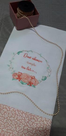 Pano de Prato Bordado para Sua Cozinha