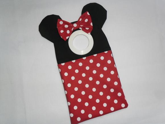 Porta Carregador de celular Minnie