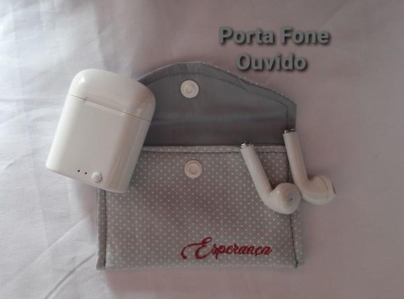 Porta Fone de Ouvido/moedas/cartões