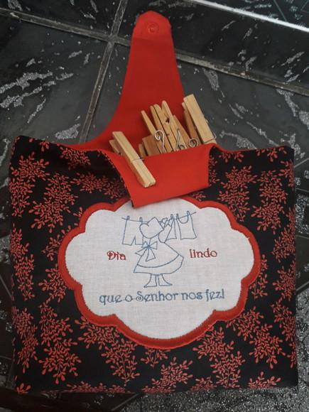 Porta Prendedor de roupa.