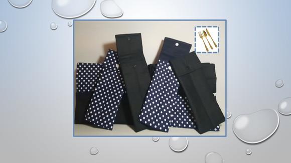 Porta Talheres para Carregar na Bolsa