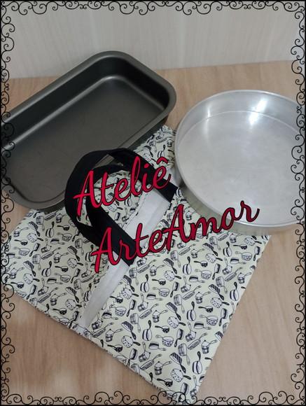 Porta Travessa Assadeira de Bolo, Torta... Tambem para Natal