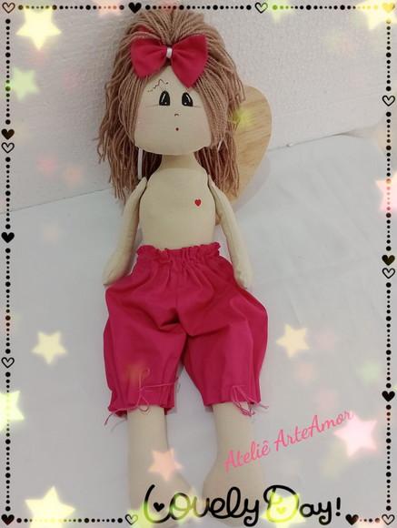 Projeto Boneca de Pano - Minha Primeira Boneca