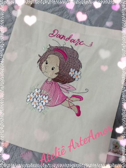 Sacolinha Algodão Cru Infantil