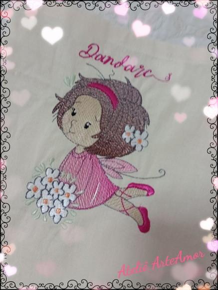 Sacolinha Algodão Cru Infantil