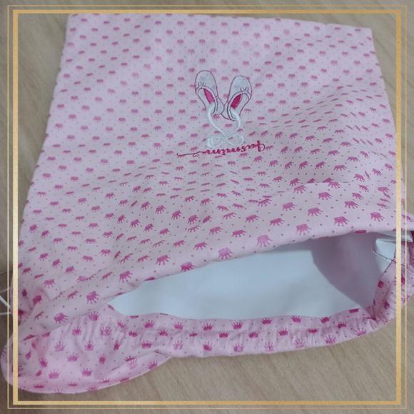 Saquinho para Ballet, Natação... Personalizado - Organizador