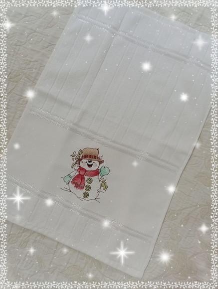 Toalha de Mão Bordada - Tandara Andrade Pedido Personalizado