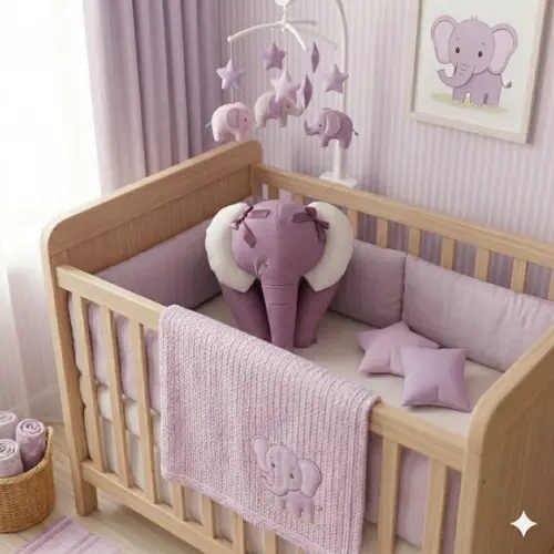 Almofada Elefante Decoração Quarto Bebê