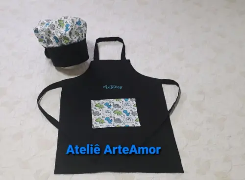 Avental Master Chef Infantil Meninos