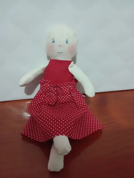 Boneca de Pano -dia das Crianças- Troca de Roupa