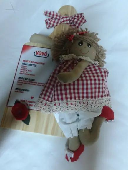 Boneca de Pano (Tábua Decorativa)