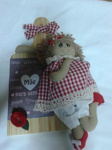 Boneca de Pano (Tábua Decorativa)