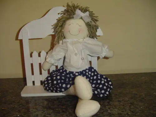 Boneca de Pano Andressa
