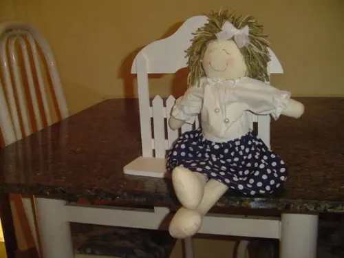 Boneca de Pano Andressa