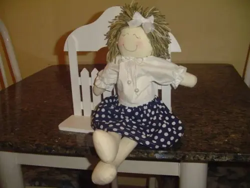 Boneca de Pano Andressa