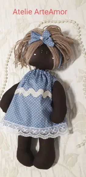 Boneca de pano Cintya