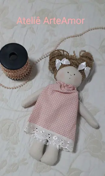 Boneca de Pano Marcia