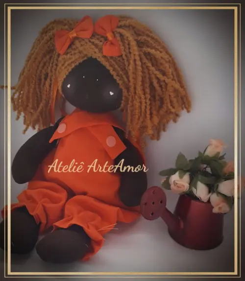 Boneca de Pano Negra