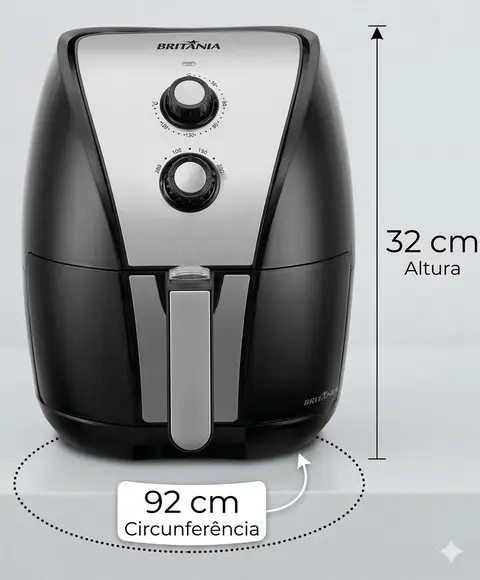 Capa para Air Fryer Ateliê Arteamor