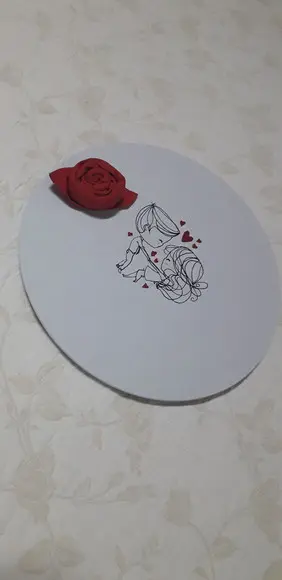 Capa Sousplat Personalizado Dia dos Namorados