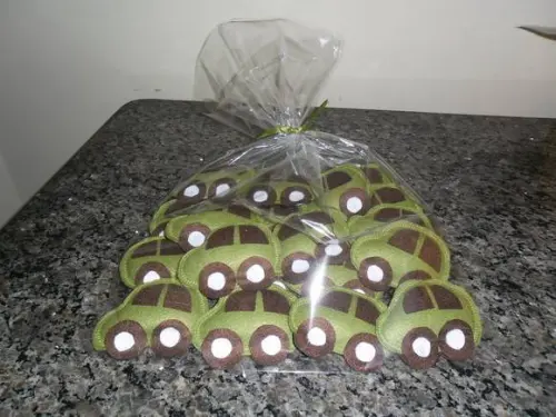 Carrinho em Feltro