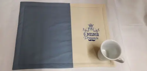 Guardanapo Americano Dia Dos Pais Bordado