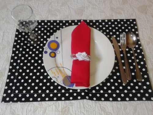 Jogo Americano Kit (12 peças no kit)