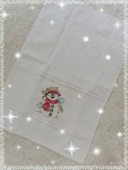 Jogo de Toalha Banho e Rosto Bordada Personalizada