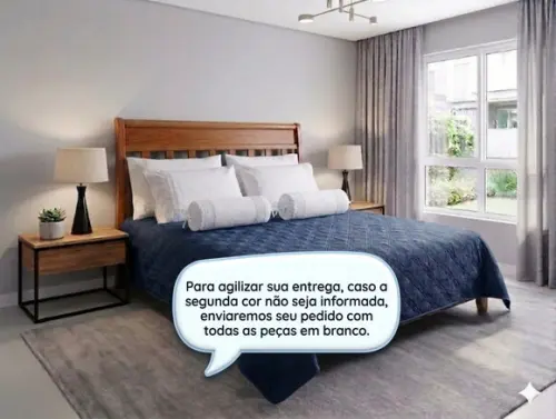 Kit 4 Fronhas e 2 Capas para Rolinho - Personalizado 2 Cores